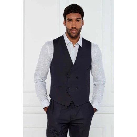 HUGO Wełniany garnitur Arti/Hesten242V1X | Extra slim fit 46 okazja Gomez Fashion Store