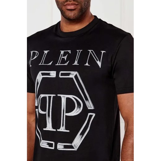 Philipp Plein T-shirt Hexagon | Regular Fit M okazja Gomez Fashion Store