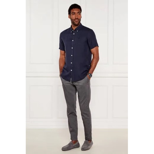 BOSS BLACK Lniana koszula H-ROAN-BD-E-SH-C-252 | Slim Fit XL okazja Gomez Fashion Store