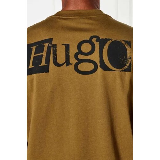 Hugo Blue T-shirt Nilte | Loose fit Hugo Blue XXL Gomez Fashion Store