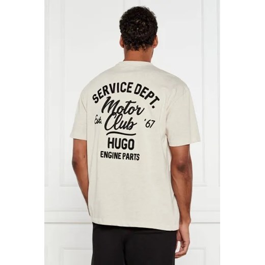 T-shirt męski Hugo Blue 