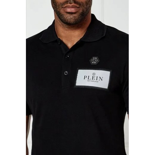 Philipp Plein Polo Label Contrast | Regular Fit XXL okazyjna cena Gomez Fashion Store