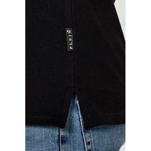 Philipp Plein Polo Label Contrast | Regular Fit XXL okazja Gomez Fashion Store