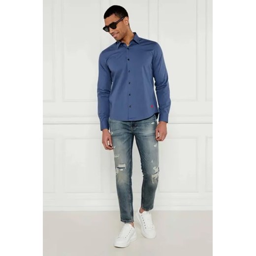 Koszula męska Hugo Boss z elastanu 