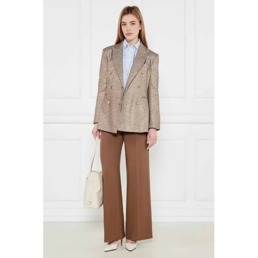 Tommy Hilfiger Marynarka LUREX | Loose fit | z dodatkiem wełny Tommy Hilfiger 42 promocja Gomez Fashion Store