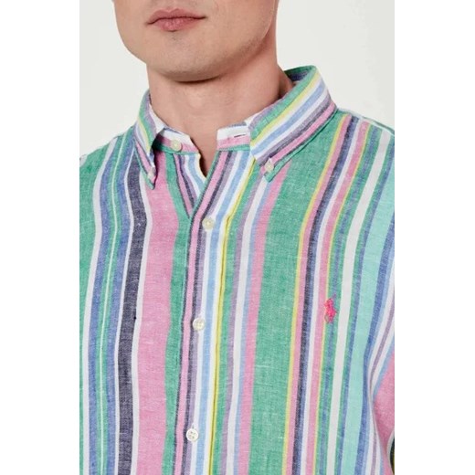 POLO RALPH LAUREN Lniana koszula | Custom fit Polo Ralph Lauren XL okazja Gomez Fashion Store