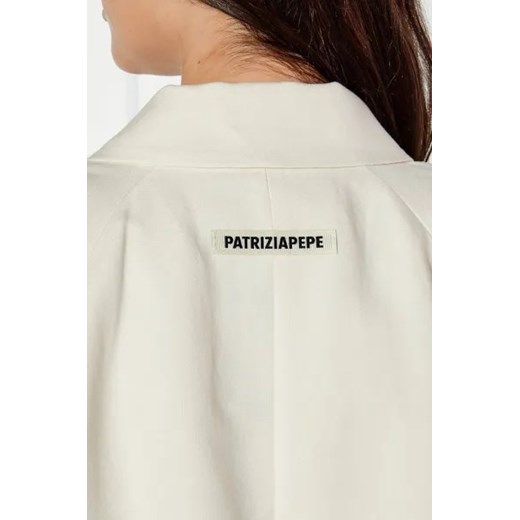 Patrizia Pepe Marynarka | Regular Fit | z dodatkiem kaszmiru Patrizia Pepe 38 okazja Gomez Fashion Store