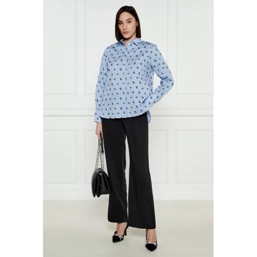 Karl Lagerfeld Koszula IKON AOP | Loose fit Karl Lagerfeld 38 okazja Gomez Fashion Store