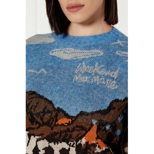Weekend MaxMara Wełniany sweter | Regular Fit Weekend Maxmara S promocja Gomez Fashion Store