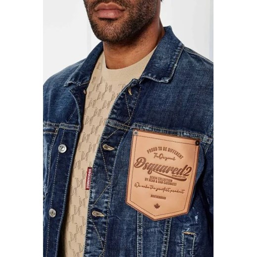 Dsquared2 Kurtka jeansowa | Regular Fit Dsquared2 L Gomez Fashion Store okazyjna cena
