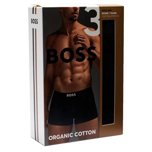 BOSS BLACK Bokserki 3-pack Trunk 3P B Bold XL wyprzedaż Gomez Fashion Store