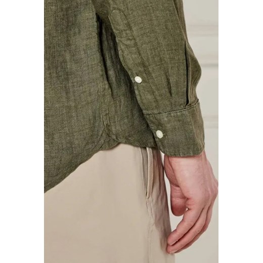 Tommy Hilfiger Lniana koszula PIGMENT DYED | Regular Fit Tommy Hilfiger L okazja Gomez Fashion Store