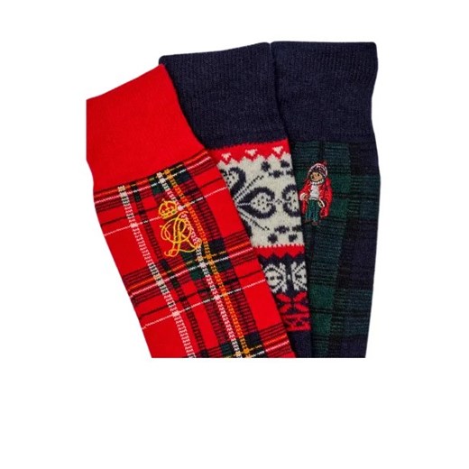 POLO RALPH LAUREN Skarpety 3-pack | z dodatkiem wełny Polo Ralph Lauren One Size promocyjna cena Gomez Fashion Store