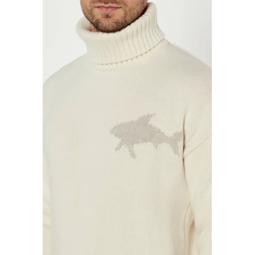 Paul&Shark Wełniany golf | Loose fit Paul&shark M wyprzedaż Gomez Fashion Store