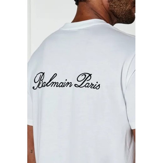 Balmain T-shirt | Regular Fit L wyprzedaż Gomez Fashion Store