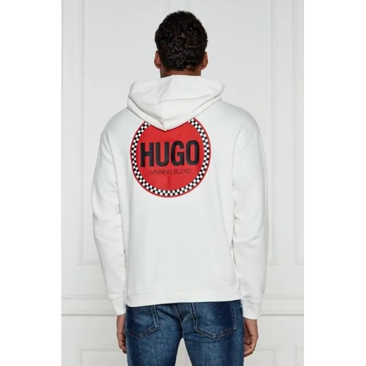 HUGO Bluza Decrincio | Relaxed fit L promocja Gomez Fashion Store