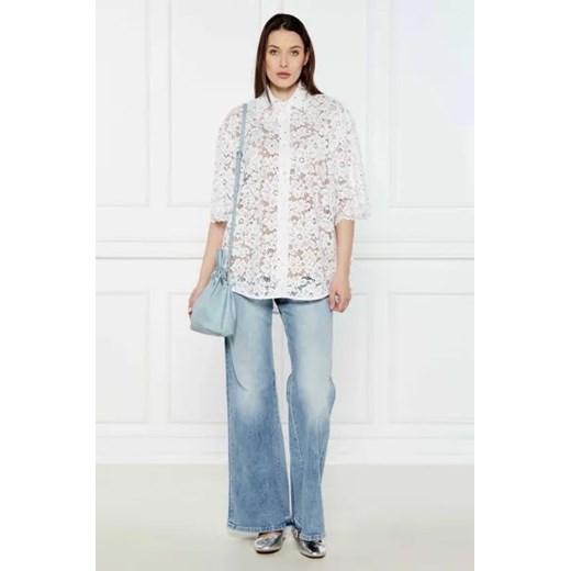 Michael Kors Koronkowa koszula | Loose fit Michael Kors M okazja Gomez Fashion Store
