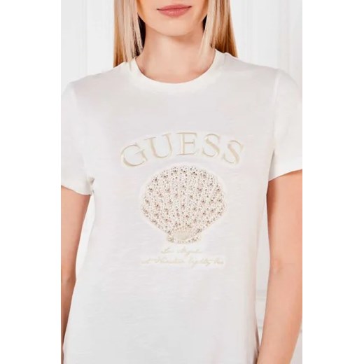 Guess Swimwear T-shirt | Regular Fit L okazja Gomez Fashion Store