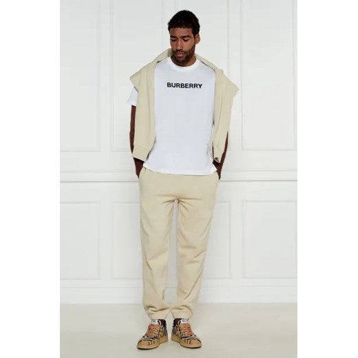 Burberry T-shirt HARRISTON | Oversize fit Burberry L wyprzedaż Gomez Fashion Store