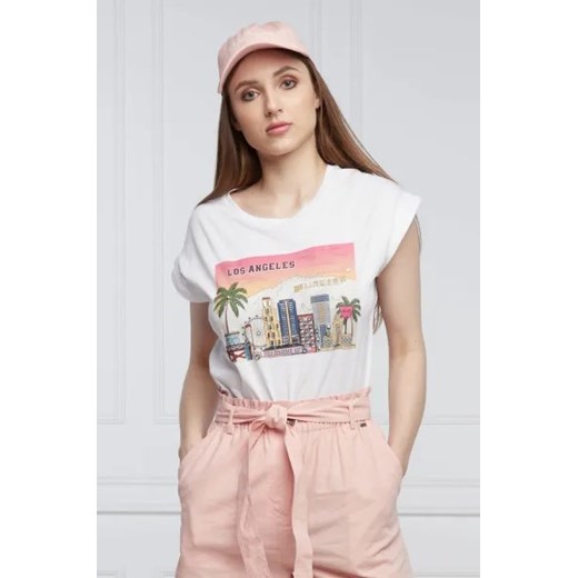 Liu Jo T-shirt | Regular Fit Liu Jo S okazyjna cena Gomez Fashion Store