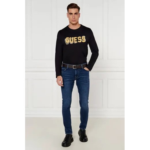 Jeansy męskie Guess z elastanu 