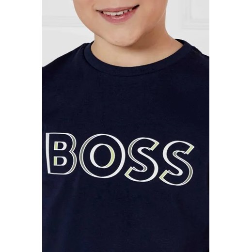 T-shirt chłopięce Boss Kidswear 