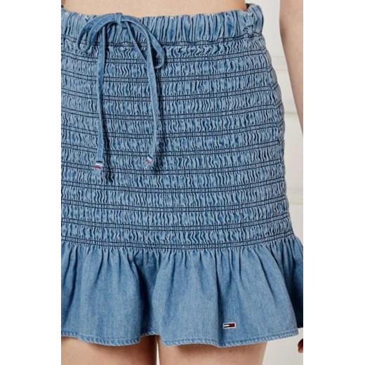 Tommy Jeans Spódnica CHAMBRAY Tommy Jeans S wyprzedaż Gomez Fashion Store