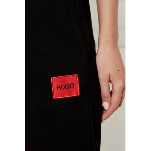 Spodnie damskie Hugo Boss bawełniane 