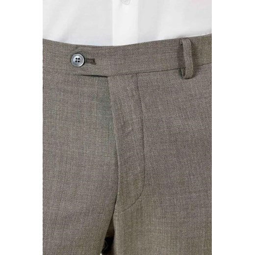 Oscar Jacobson Wełniane spodnie chino Dandy | Slim Fit Oscar Jacobson 56 wyprzedaż Gomez Fashion Store