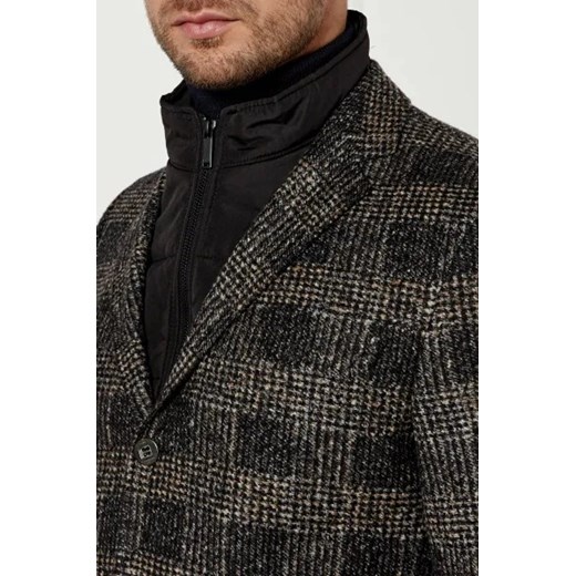 Karl Lagerfeld Płaszcz 2w1 | z dodatkiem wełny Karl Lagerfeld 50 promocyjna cena Gomez Fashion Store
