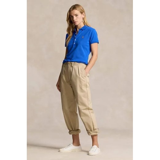 POLO RALPH LAUREN Polo JULIE | Slim Fit | pique Polo Ralph Lauren XL promocja Gomez Fashion Store