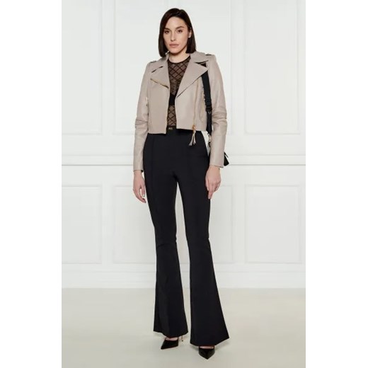 Elisabetta Franchi Skórzana kurtka | Slim Fit Elisabetta Franchi 36 okazja Gomez Fashion Store