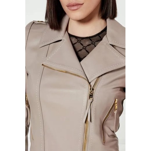 Elisabetta Franchi Skórzana kurtka | Slim Fit Elisabetta Franchi 36 okazja Gomez Fashion Store