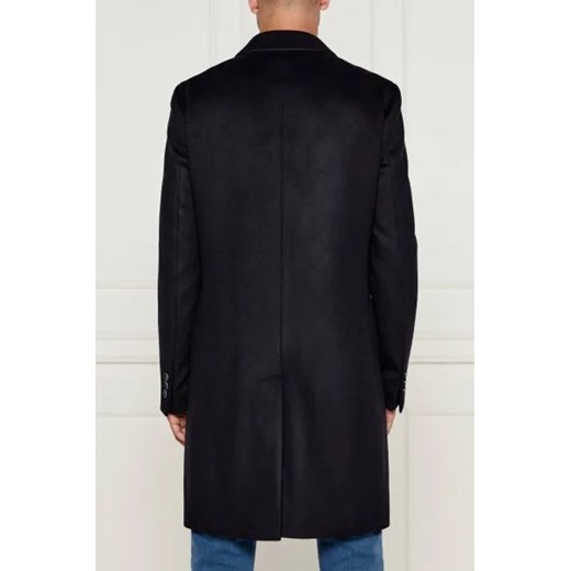 BOSS BLACK Wełniany płaszcz Hyde | z dodatkiem kaszmiru 54 okazja Gomez Fashion Store