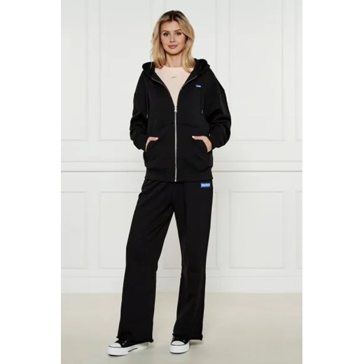 Hugo Blue Spodnie dresowe Straight Jogger_B | Relaxed fit Hugo Blue XL okazja Gomez Fashion Store