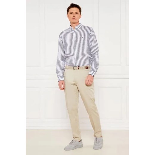 POLO RALPH LAUREN Lniana koszula | Custom fit Polo Ralph Lauren S wyprzedaż Gomez Fashion Store