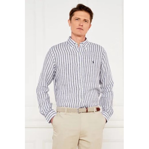 POLO RALPH LAUREN Lniana koszula | Custom fit Polo Ralph Lauren L promocyjna cena Gomez Fashion Store