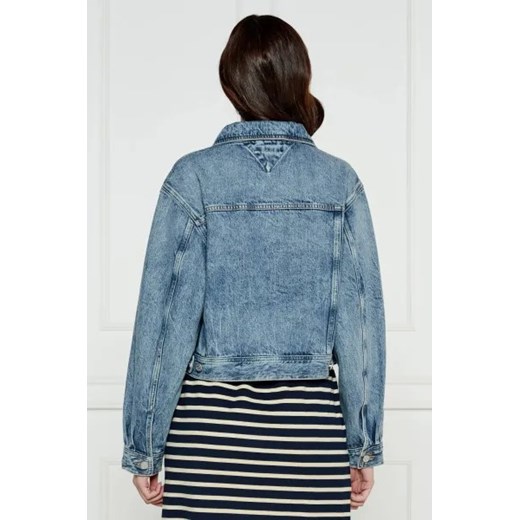 Tommy Hilfiger Kurtka jeansowa | Cropped Fit Tommy Hilfiger 42 okazyjna cena Gomez Fashion Store
