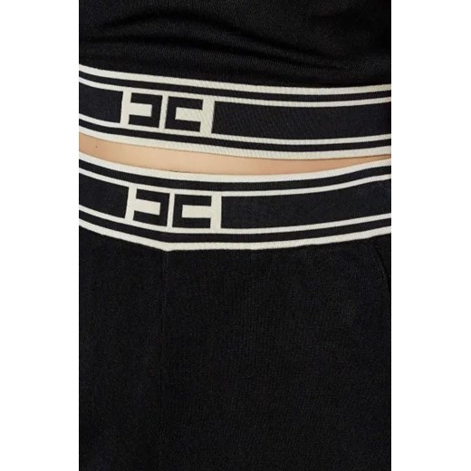 Elisabetta Franchi Spodnie dzianinowe | flare fit Elisabetta Franchi 44 okazja Gomez Fashion Store