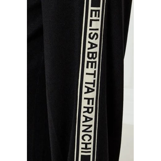 Elisabetta Franchi Spodnie dzianinowe | flare fit Elisabetta Franchi 40 Gomez Fashion Store okazja