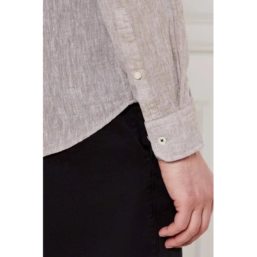Joop! Koszula Pit-W | Slim Fit | z dodatkiem lnu Joop! 42 promocyjna cena Gomez Fashion Store