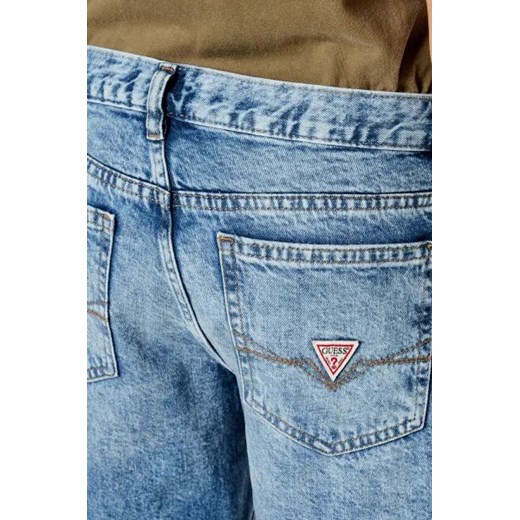 Guess Jeansowe szorty | Regular Fit | z dodatkiem lnu Guess 128 Gomez Fashion Store okazyjna cena