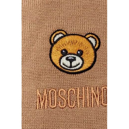 Moschino Wełniana czapka Moschino One Size promocyjna cena Gomez Fashion Store