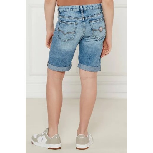 Guess Jeansowe szorty | Regular Fit | z dodatkiem lnu Guess 164 promocyjna cena Gomez Fashion Store