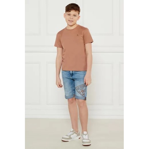 Guess Jeansowe szorty | Regular Fit | z dodatkiem lnu Guess 164 Gomez Fashion Store promocja
