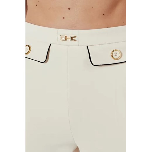 Elisabetta Franchi Spodnie cygaretki Elisabetta Franchi 40 wyprzedaż Gomez Fashion Store