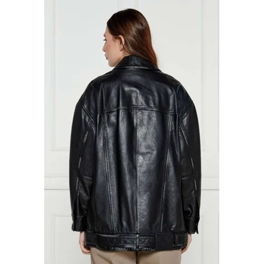 MAX&Co. Skórzana kurtka BEGONIA | Oversize fit 34 wyprzedaż Gomez Fashion Store