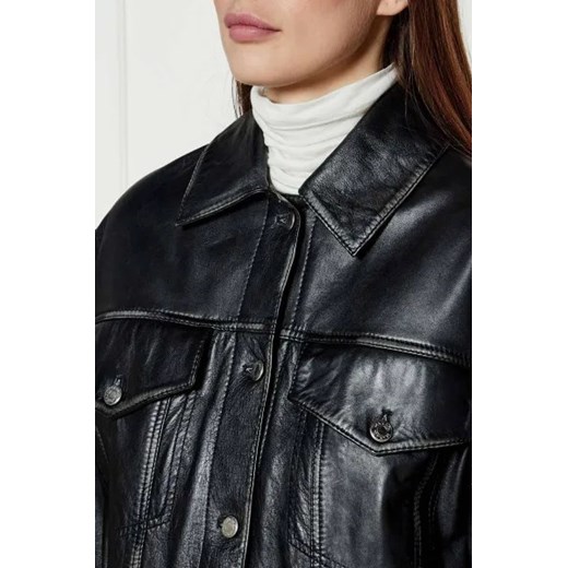 MAX&Co. Skórzana kurtka BEGONIA | Oversize fit 34 okazja Gomez Fashion Store