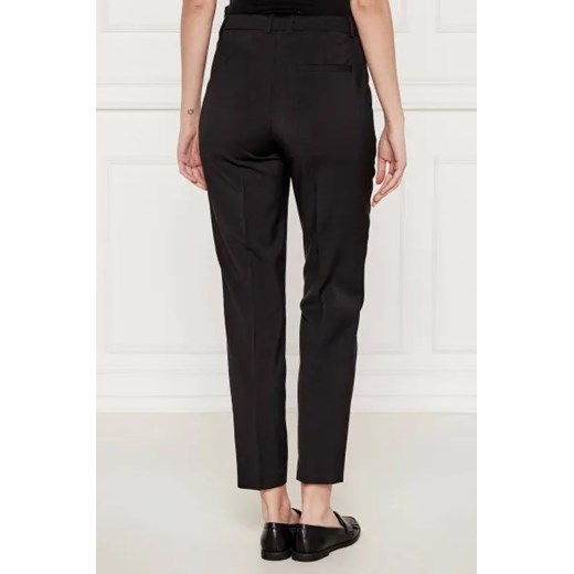 BOSS BLACK Wełniane spodnie Tilunah 10249090 01 | Regular Fit 42 Gomez Fashion Store