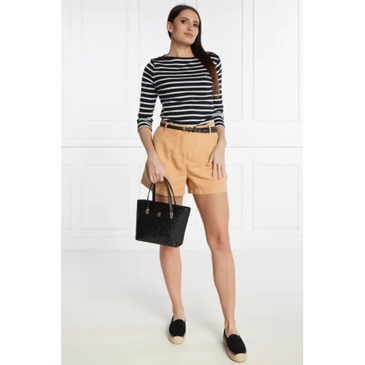Tommy Hilfiger Szorty | Relaxed fit | z dodatkiem lnu Tommy Hilfiger 40 Gomez Fashion Store wyprzedaż
